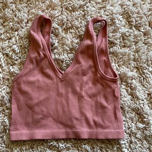 Pink tank top